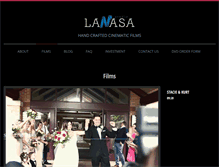 Tablet Screenshot of lanasastudio.com